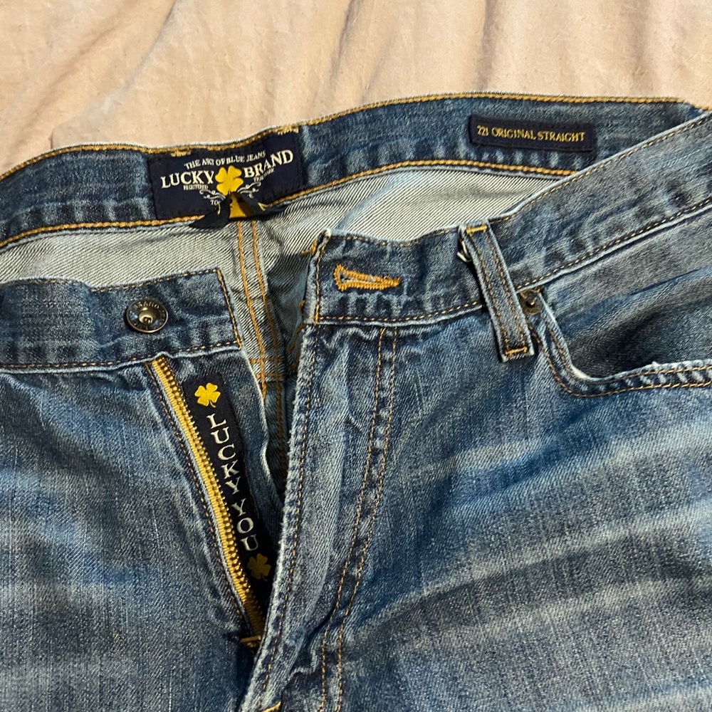 Men’s lucky jeans 36*32 original straight